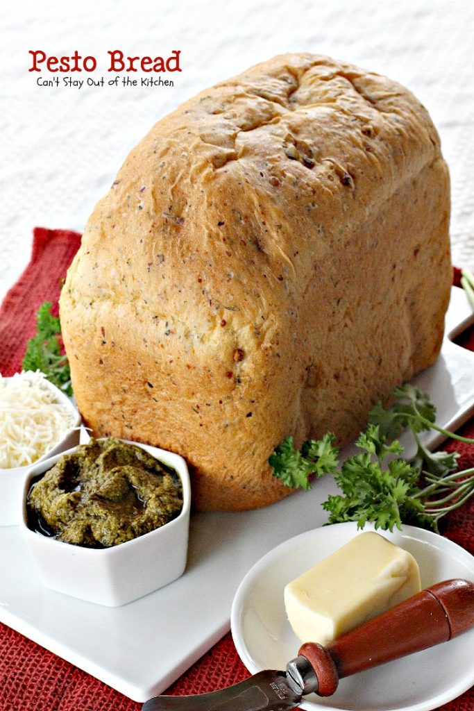 Pesto Bread Can't Stay Out of the Kitchen