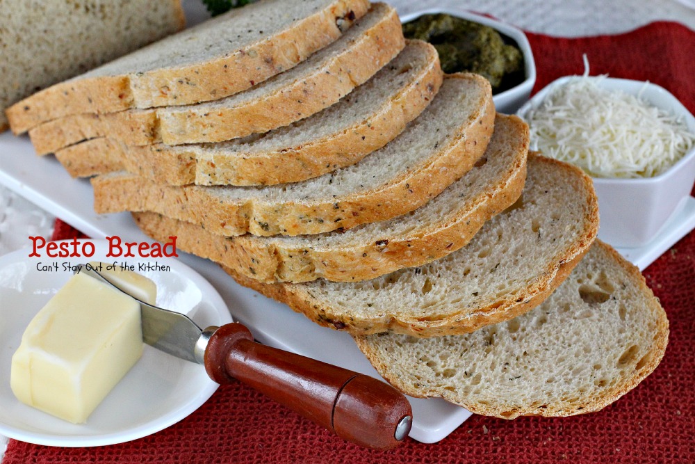 Pesto Bread Can't Stay Out of the Kitchen