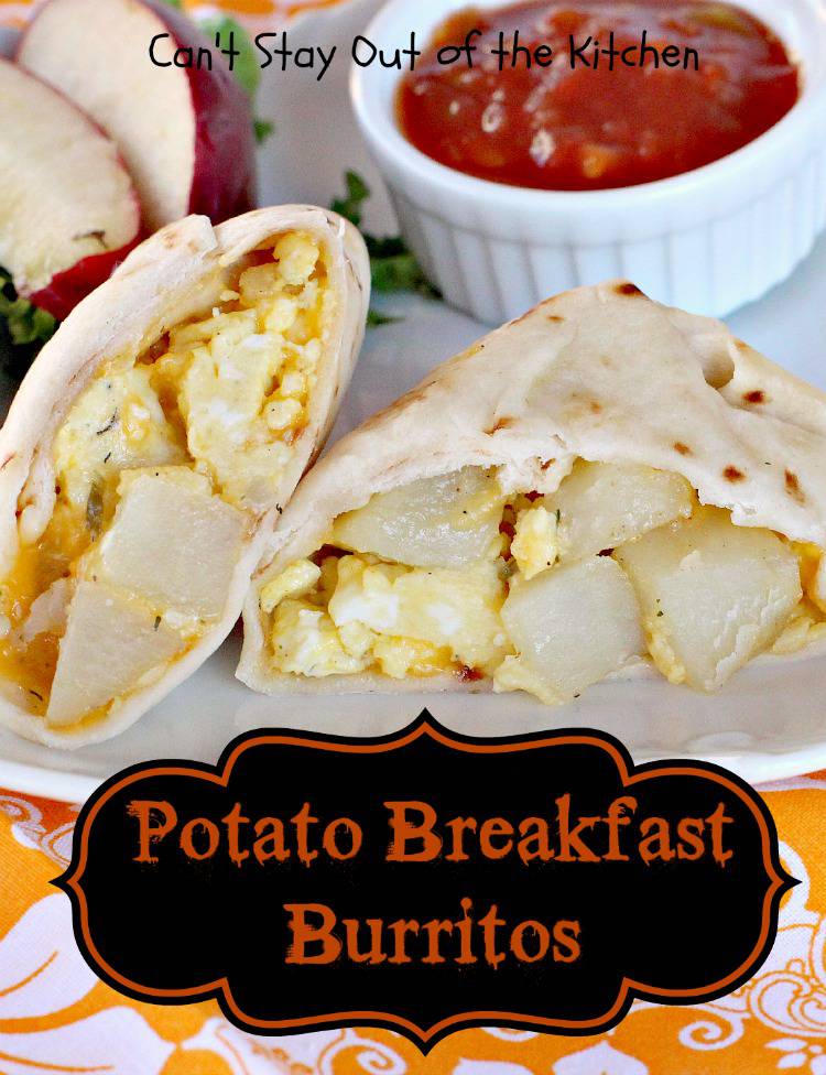 Potato Breakfast Burritos Can't Stay Out of the Kitchen