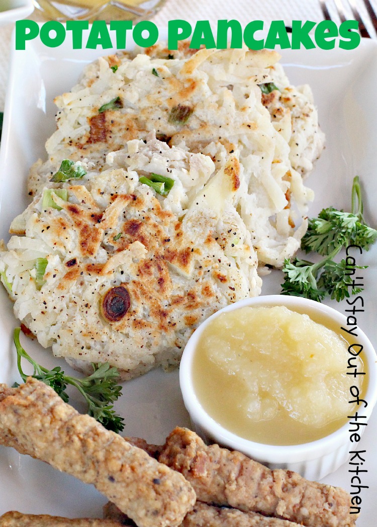 Sauteed Apple and Sausage Pancakes Can't Stay Out of the Kitchen