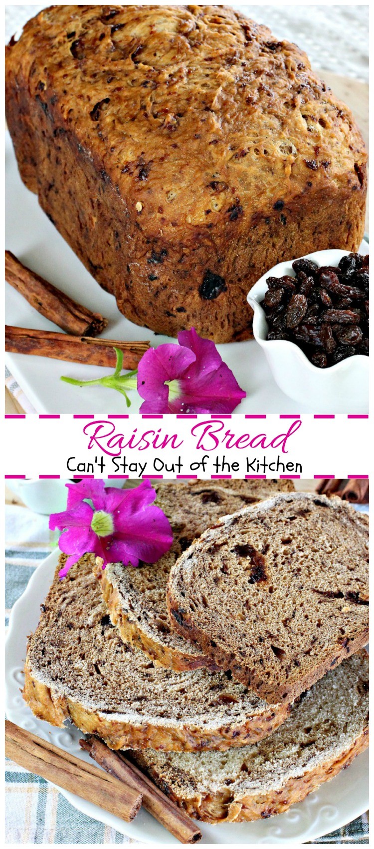 What is an easy raisin bread recipe?