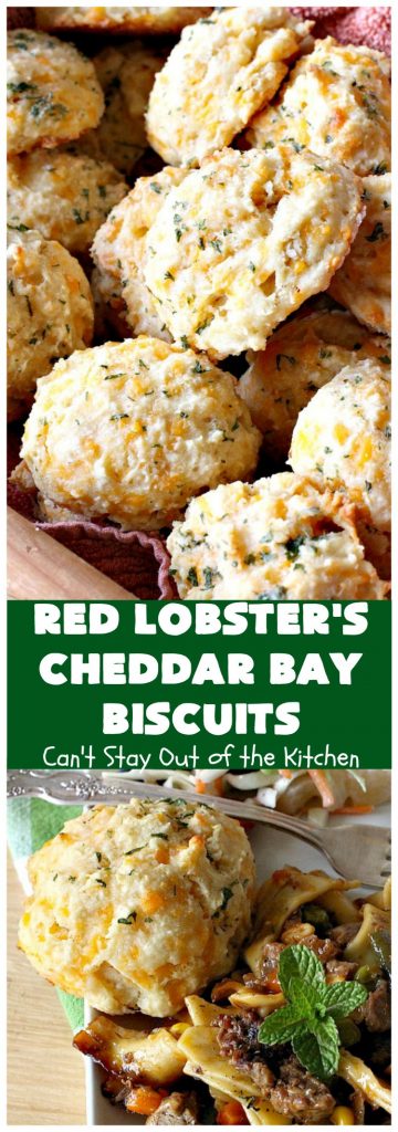 Red Lobster's Cheddar Bay Biscuits | Can't Stay Out of the Kitchen