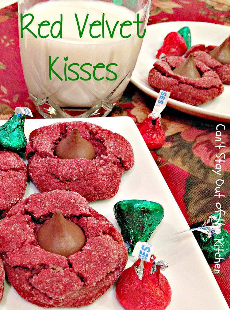 Red Velvet Kisses Can't Stay Out of the Kitchen