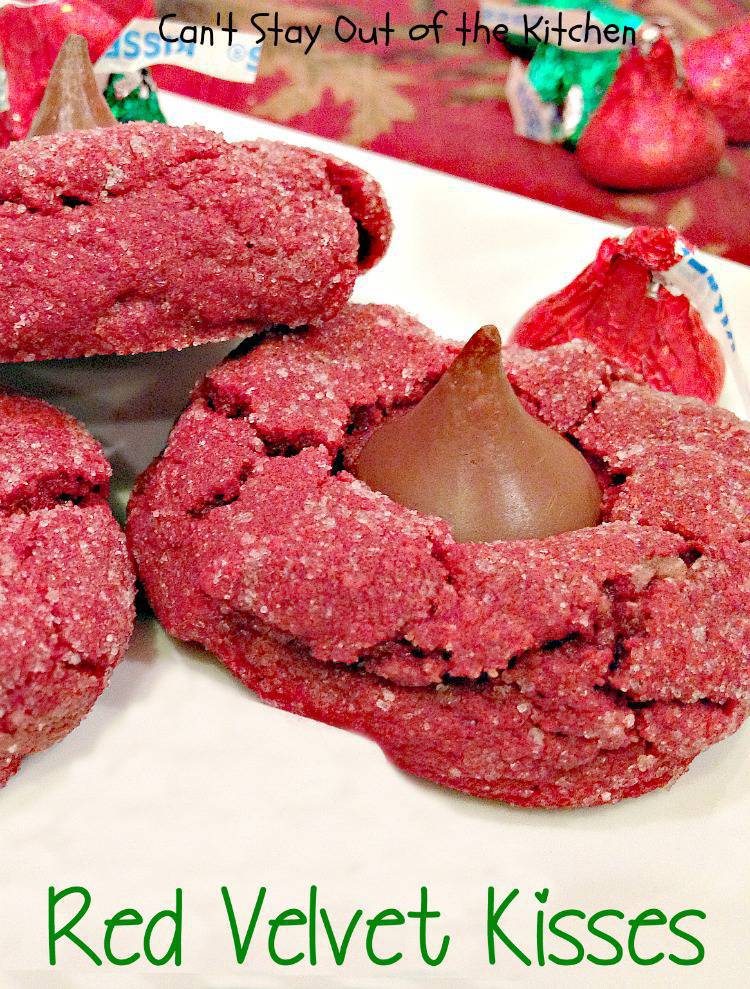 Red Velvet Kisses Can't Stay Out of the Kitchen