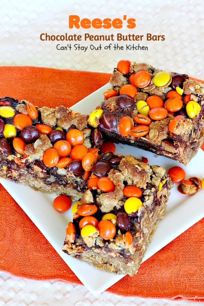 Reese’s Chocolate Peanut Butter Bars