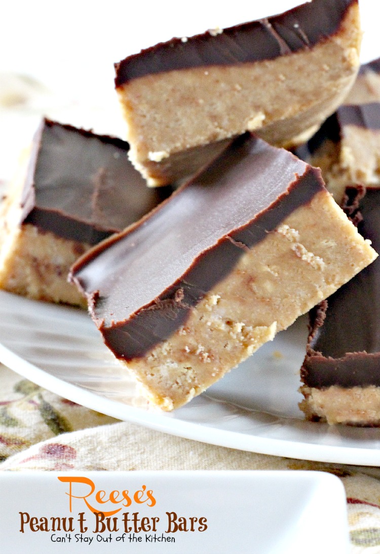Reese's Peanut Butter Bars Can't Stay Out of the Kitchen