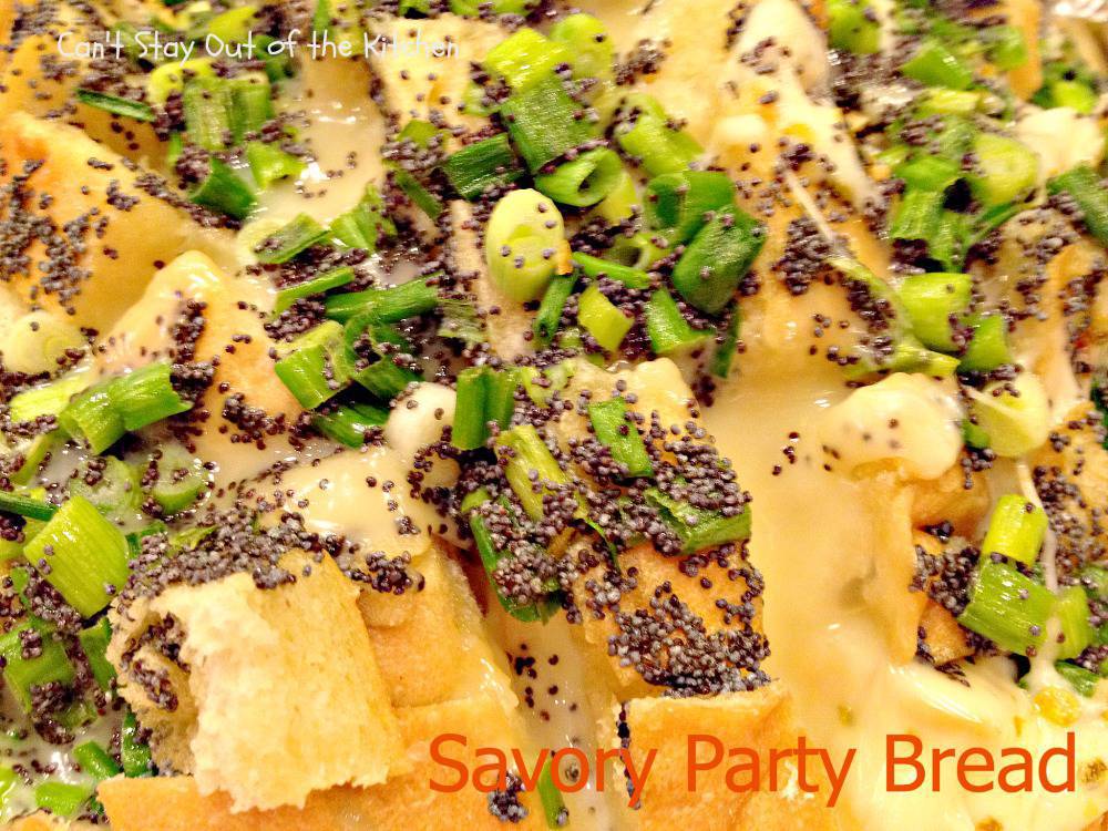Savory Party Bread Can't Stay Out of the Kitchen