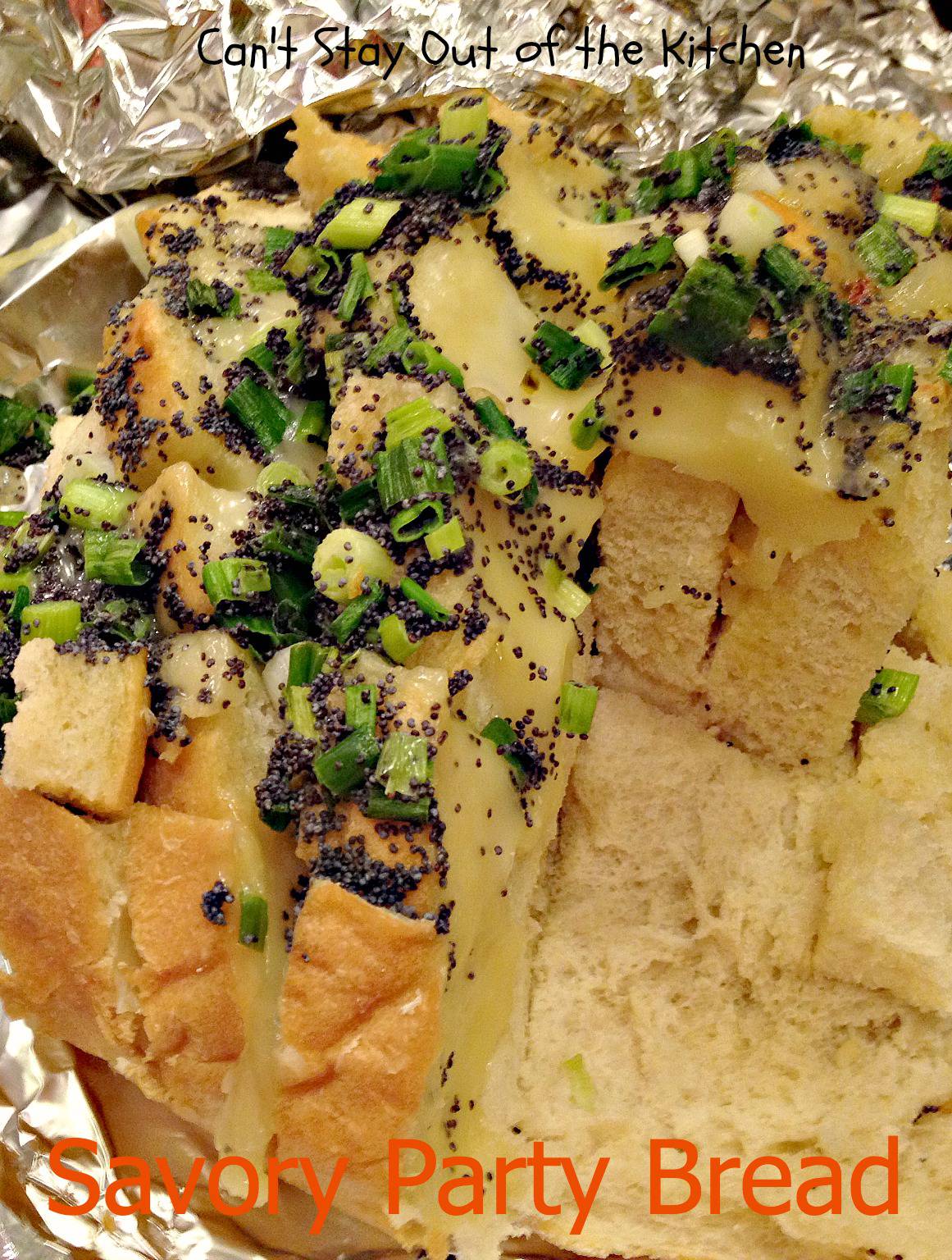 Savory Party Bread Can't Stay Out of the Kitchen