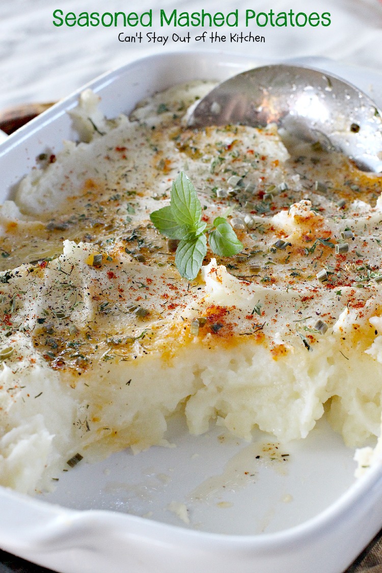 Potatoes Romanoff Can't Stay Out of the Kitchen