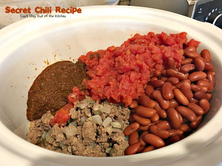 Secret Chili Recipe Can't Stay Out of the Kitchen