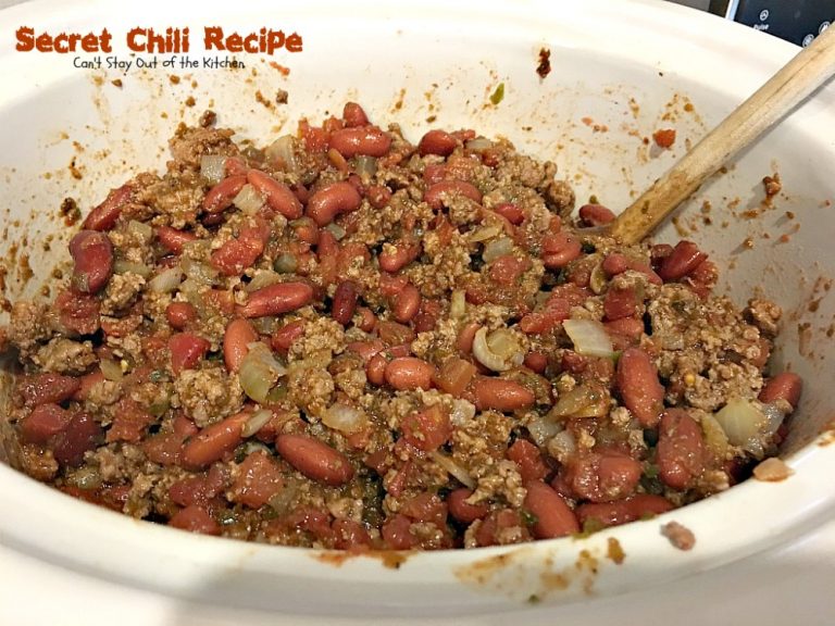 Secret Chili Recipe Can't Stay Out of the Kitchen