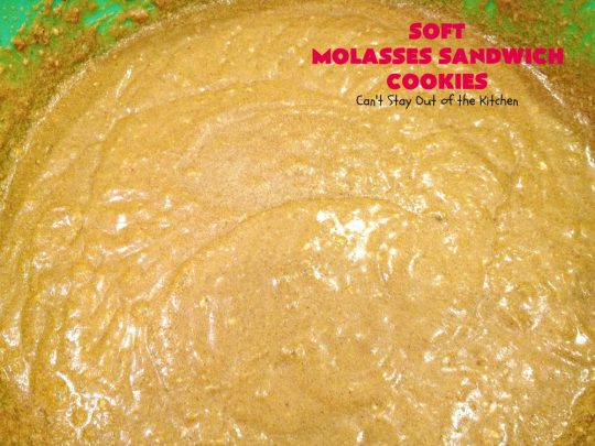Soft Molasses Sandwich Cookies | Can't Stay Out of the Kitchen | these are always one of our most requested #cookies at #Christmas. Everybody loves them! #molasses #dessert #whoopiepie