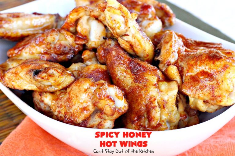 Spicy Honey Hot Wings Can't Stay Out of the Kitchen