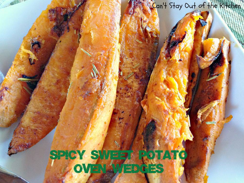 Spicy Sweet Potato Oven Wedges Can't Stay Out of the Kitchen