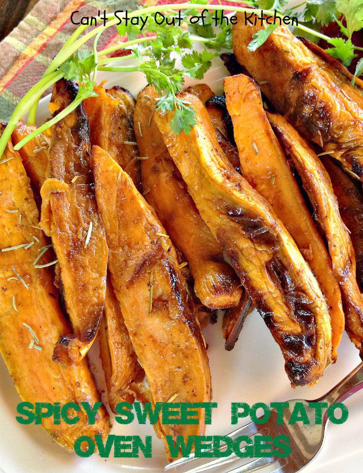 Spicy Sweet Potato Oven Wedges Can't Stay Out of the Kitchen