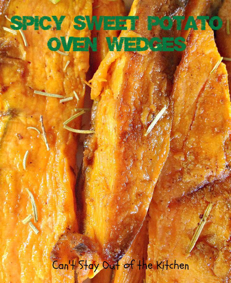 Spicy Sweet Potato Oven Wedges Can't Stay Out of the Kitchen