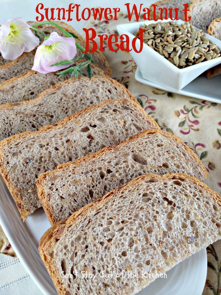 Sunflower Walnut Bread