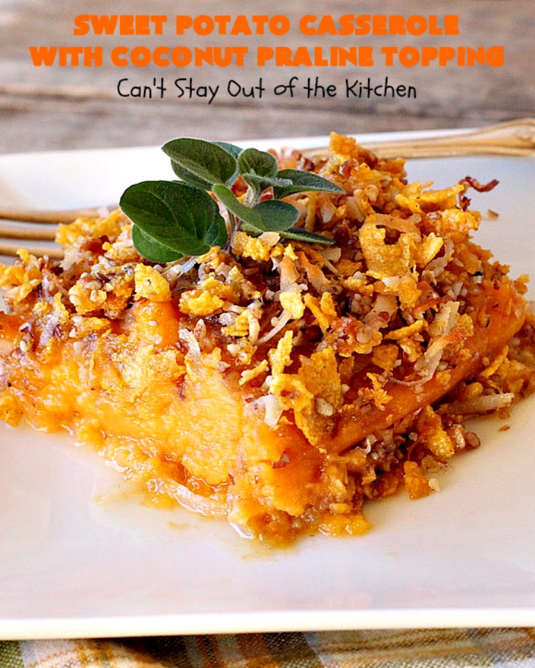 Sweet Potato Casserole With Coconut Praline Topping Can T Stay Out Of The Kitchen,Pork Rib Rub With Mustard