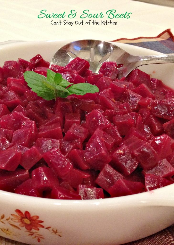 Sweet and Sour Beets - IMG_4179 - Can't Stay Out of the Kitchen
