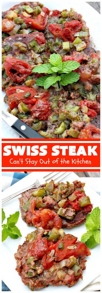 Swiss Steak | Can't Stay Out of the Kitchen