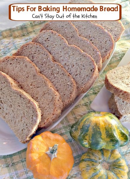Tips For Baking Homemade Bread - IMG_1265
