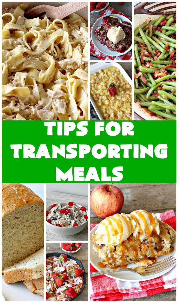 Tips for Transporting Meals Can't Stay Out of the Kitchen