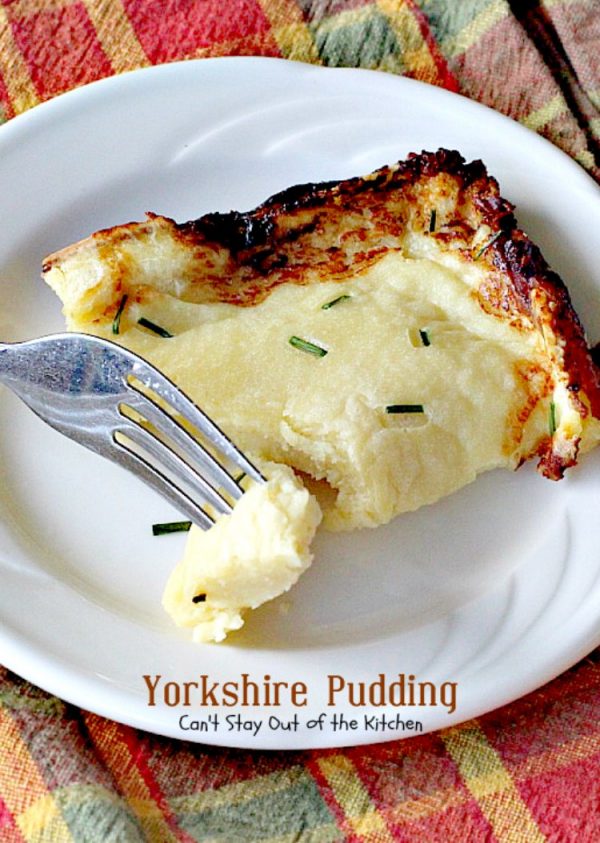 Yorkshire Pudding Can't Stay Out of the Kitchen