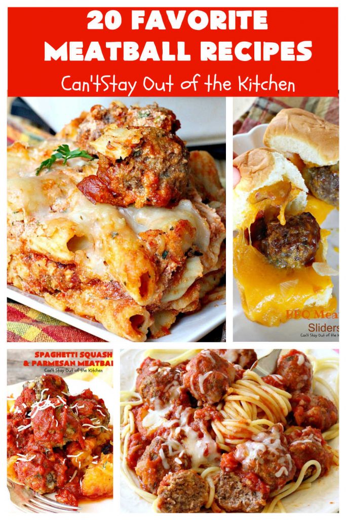Meatball Recipes – Can't Stay Out of the Kitchen