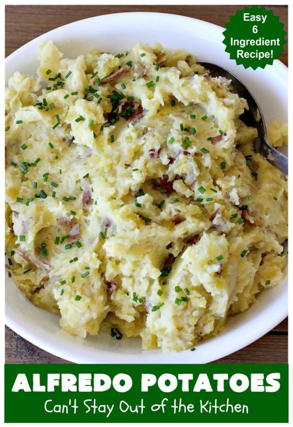 Alfredo Potatoes – Can't Stay Out of the Kitchen