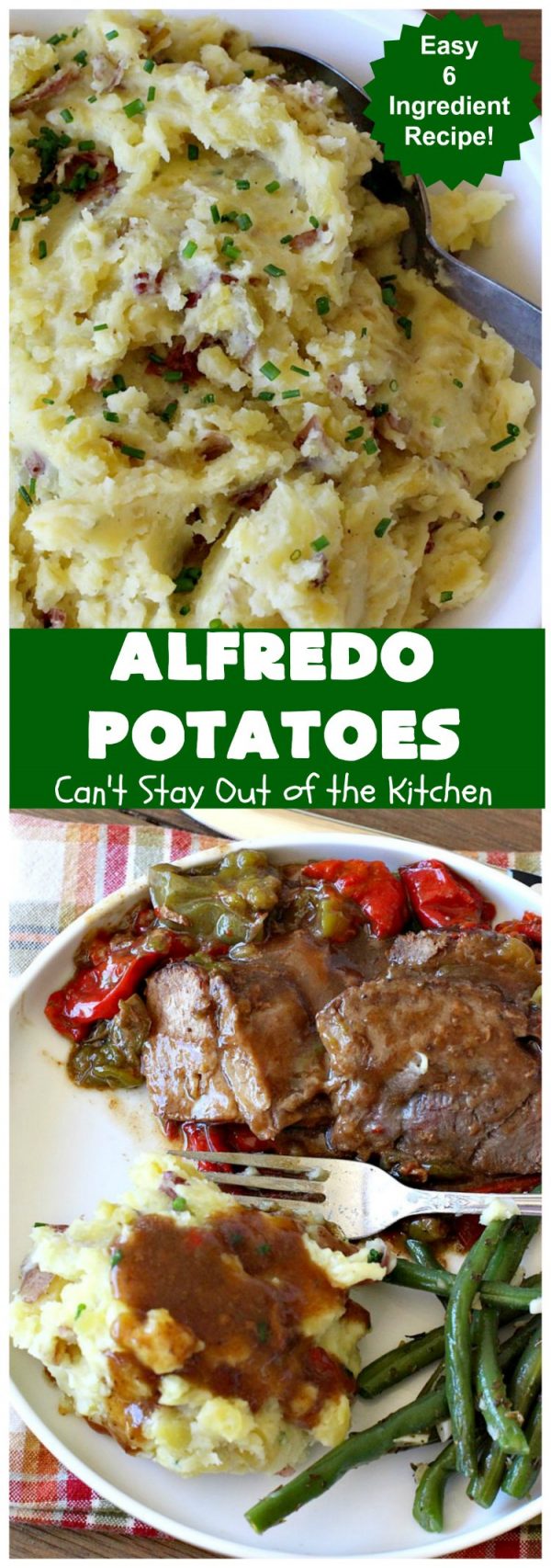 Alfredo Potatoes Can't Stay Out of the Kitchen