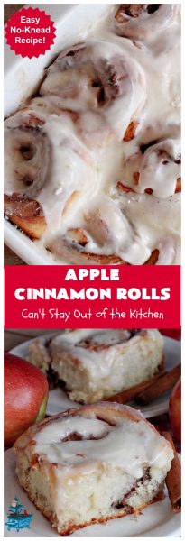 Apple Cinnamon Rolls – Can't Stay Out of the Kitchen