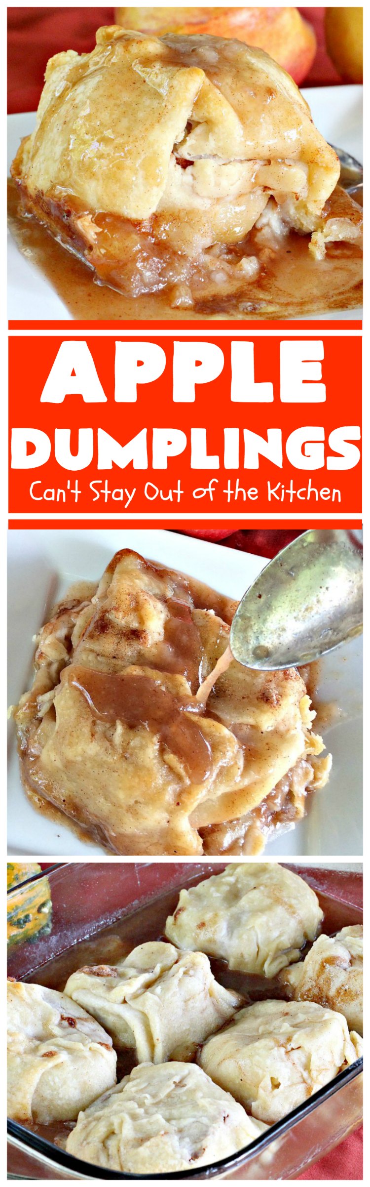 Apple Dumplings | Can't Stay Out of the Kitchen