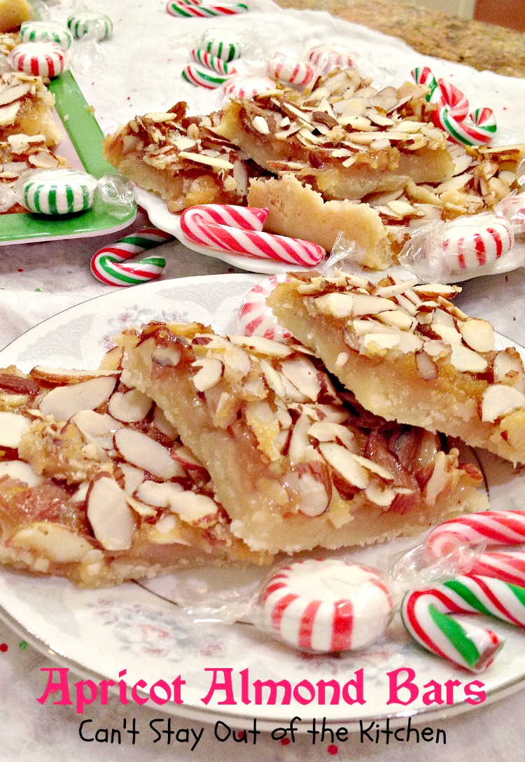 Apricot Almond Bars Recipe Pix 19 522 Can't Stay Out of the Kitchen