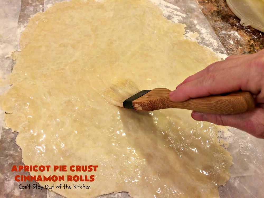 Apricot Pie Crust Cinnamon Rolls Can't Stay Out of the Kitchen