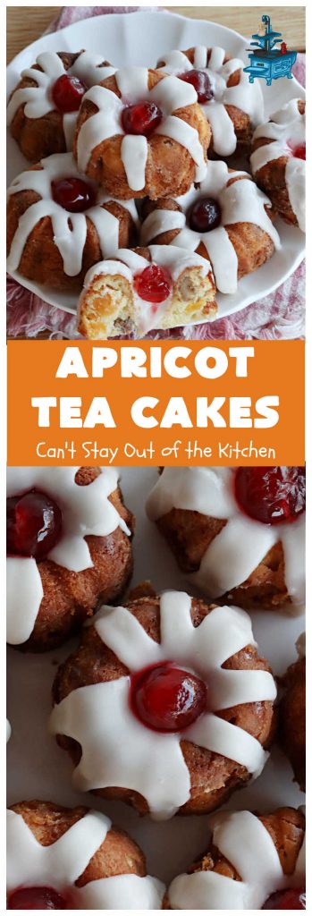 Apricot Tea Cakes | Can't Stay Out of the Kitchen