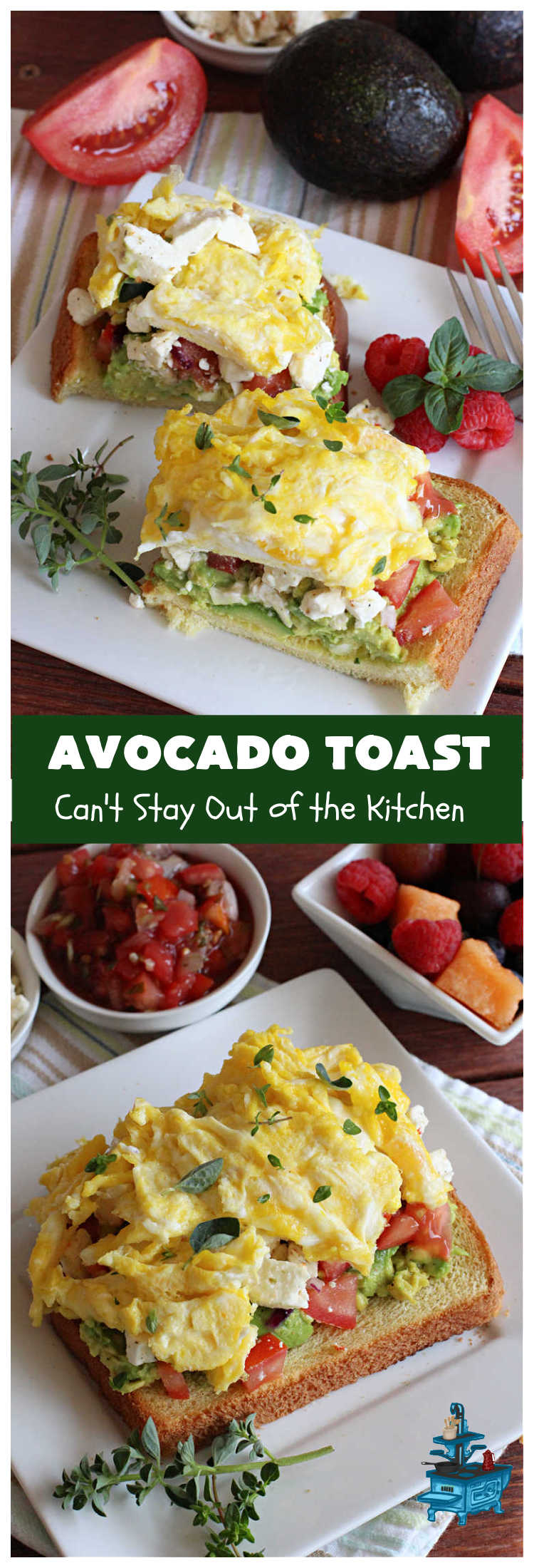 Avocado Toast | Can't Stay Out of the Kitchen
