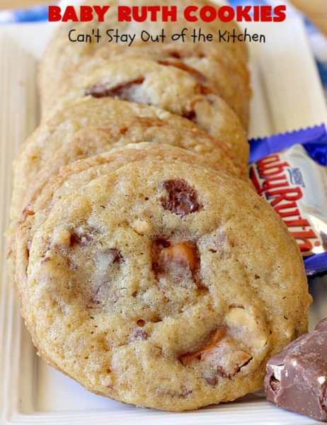 Baby Ruth Cookies - Can't Stay Out of the Kitchen