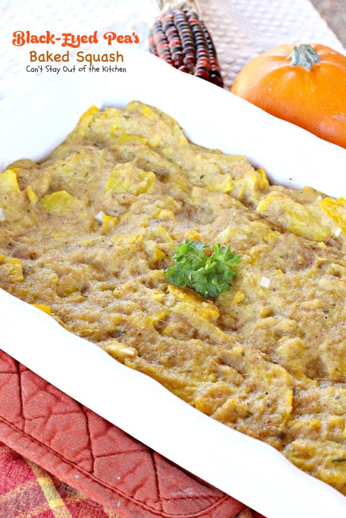 Black-Eyed Pea's Baked Squash | Can't Stay Out of the Kitchen | amazing #copycat recipe of their wonderful #yellowsquash #casserole. Wonderful #sidedish for the #holidays.