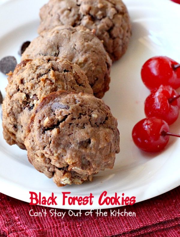 life tastes good black forest cookies