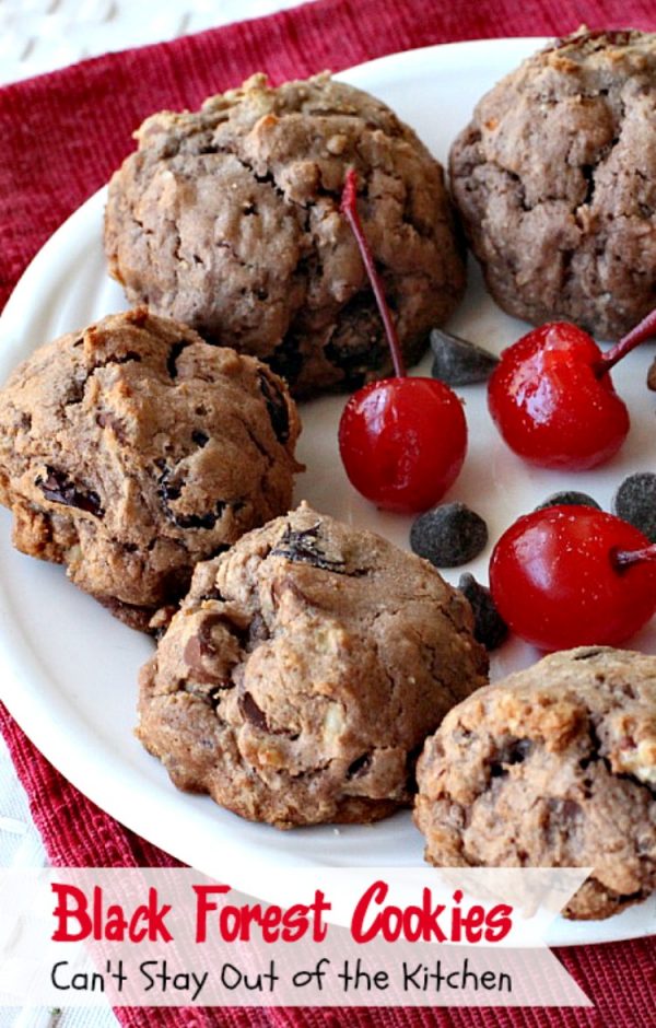 Black Forest Cookies | Can't Stay Out of the Kitchen