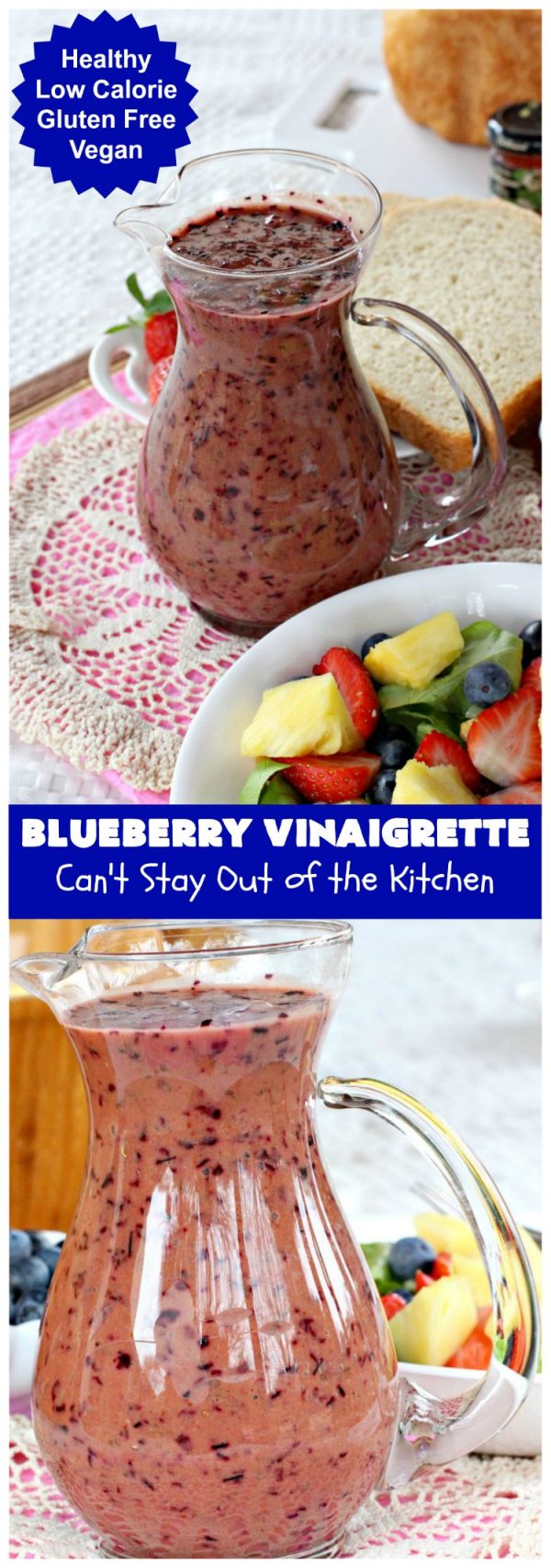 Blueberry Vinaigrette Can't Stay Out of the Kitchen