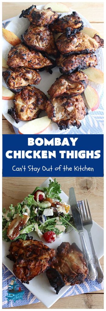 Bombay Chicken Thighs | Can't Stay Out of the Kitchen