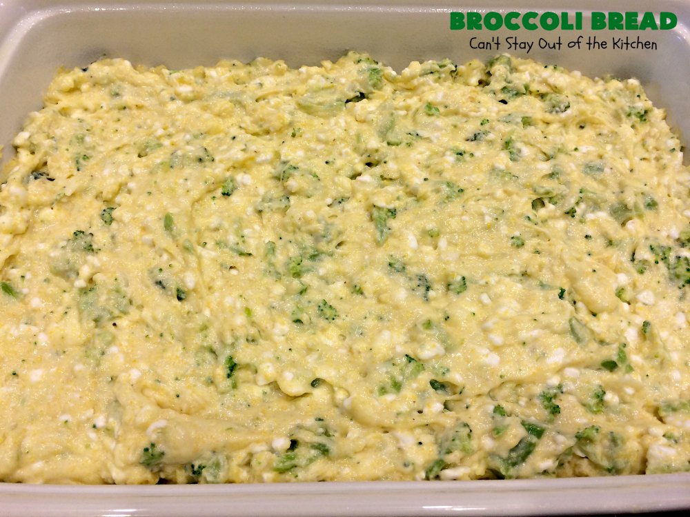 Broccoli Bread Can't Stay Out of the Kitchen