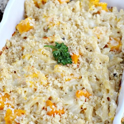Butternut Squash Macaroni and Cheese | Can't Stay Out of the Kitchen