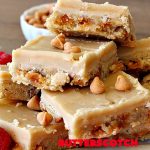 Butterscotch Banana Blondies | Can't Stay Out of the Kitchen | these luscious #cookies are filled with #bananas & #ButterscotchMorsels then they're topped with a #BrownedButterIcing. They're absolutely mouthwatering. #tailgating #brownies #dessert #BananaDessert #ButterscotchDessert #ButterscotchBananaBlondies