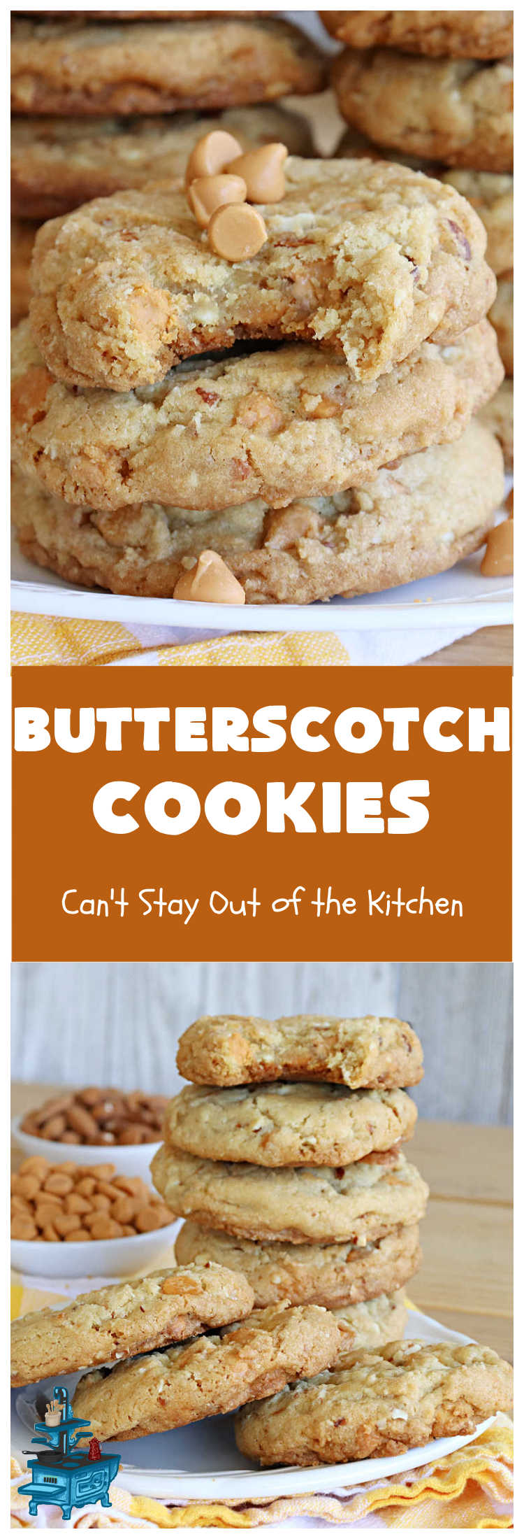 Butterscotch Cookies | Can't Stay Out of the Kitchen