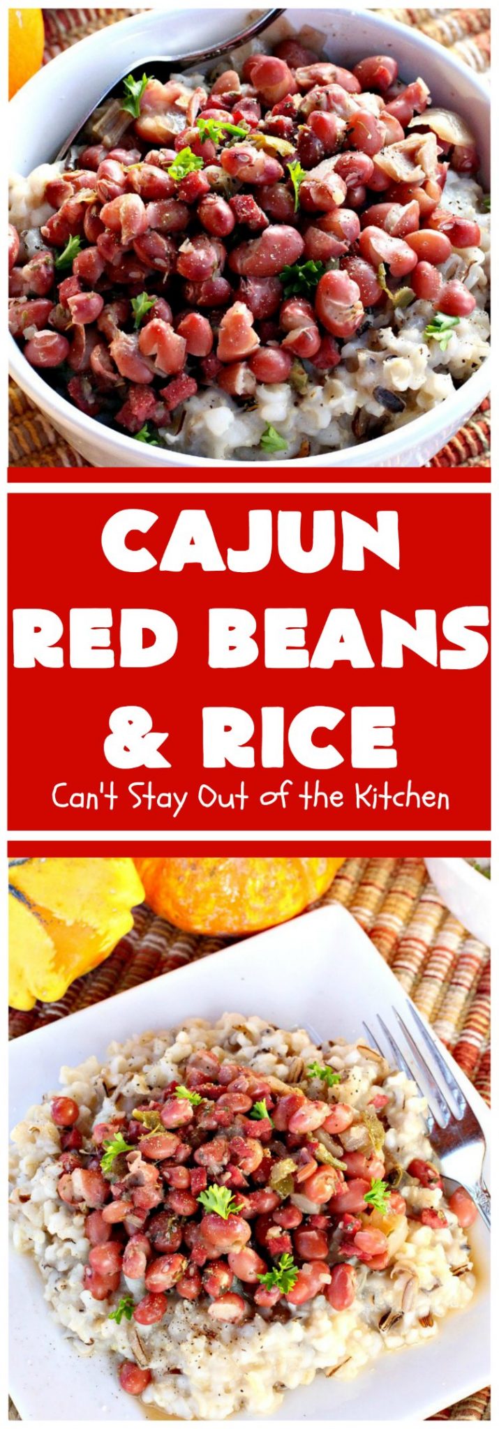 Cajun Red Beans and Rice Can't Stay Out of the Kitchen