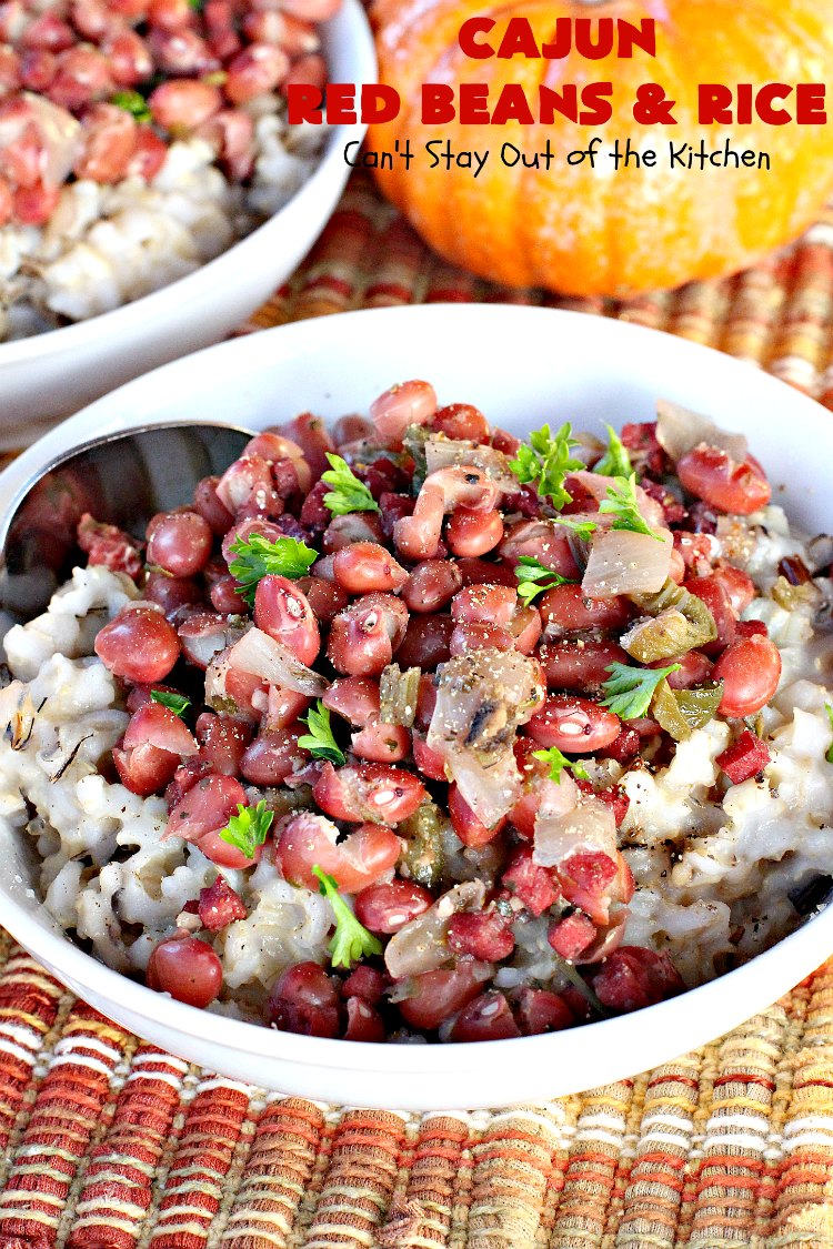 Cajun Red Beans and Rice – Can't Stay Out of the Kitchen