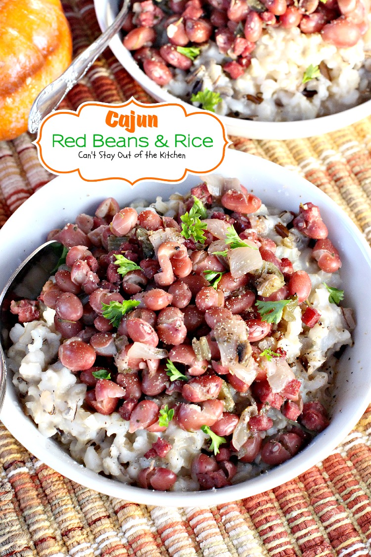Cajun Red Beans and Rice – IMG_1672 – Can't Stay Out of the Kitchen
