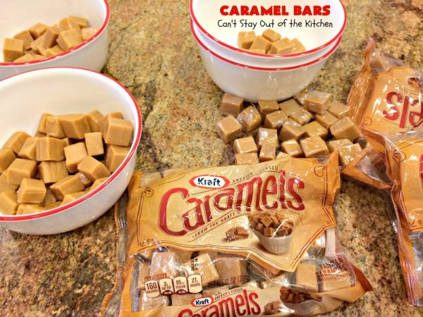 Caramel Bars – Can't Stay Out of the Kitchen